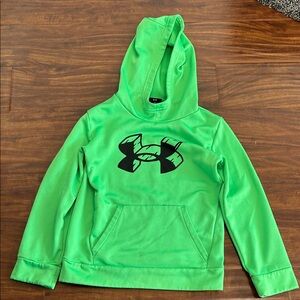 Under Armour Vibrant Green Kids Hoodie